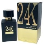 Parfum Homme 24K Eau de Toilette Luxe 100ml Sillage Boisé Cuir