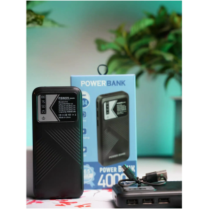 Power Bank Premium Professional 40000mAh 3 Ports USB Écran LED Modèles A12 A14 A18 JA