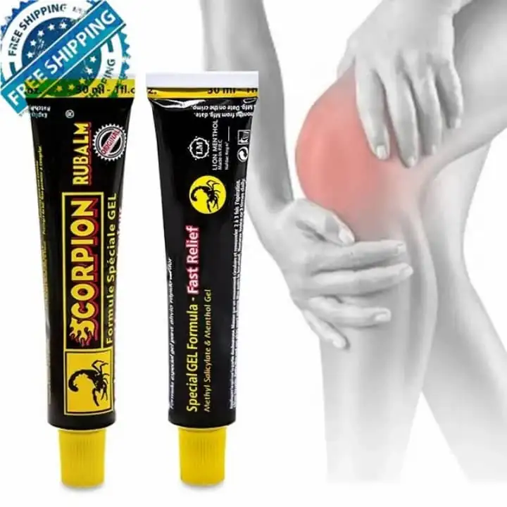 Pommade Gel Scorpion Contre Douleurs Musculaires Articulations Massage Tendinite Arthrose