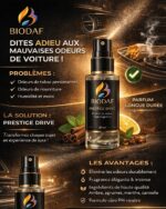 Parfum Voiture Haut de Gamme 30ml Biodaf Prestige Drive