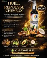 Huile Capillaire BIODAF Croissance Repousse Cheveux Soin Nourrissant