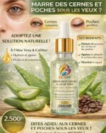Sérum Anticernes Visage Aloe Vera Bave Escargot