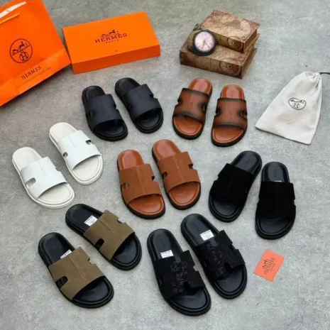 Sandales Homme Hermès Cuir Izmir Chypre Chaussures Luxe