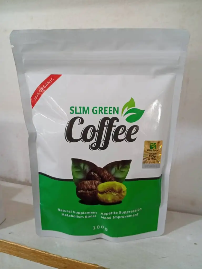 Tasse de Café Minceur Slim Green Coffee, brûleur de graisse naturel et drainant