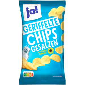 Chips allemand Gesalzen Croustillantes