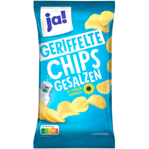 Chips allemand Gesalzen Croustillantes
