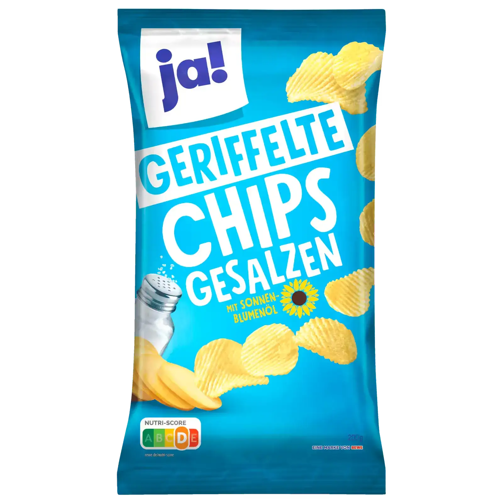 Chips allemand Gesalzen Croustillantes
