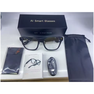 Lunettes Connectées Caméra Bluetooth 1080p Micro Haut Parleur