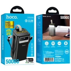 Power Bank Hoco DB58B 50000mAh Charge Rapide 22.5W USB Portable