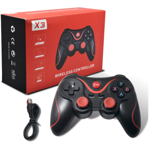 Manette de jeu sans fil X3 Bluetooth pour smartphone Android, tablette, PC, Smart TV