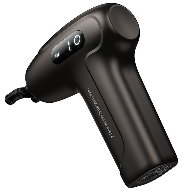 Mini Pistolet de Massage Hoco HP51 Silencieux 6 Vitesses 5h Autonomie 4 Têtes – Image 3