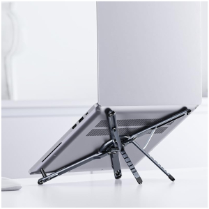 Support Magnétique Pliable 4-en-1 Téléphone Tablette Ordinateur Portable 8 Niveaux