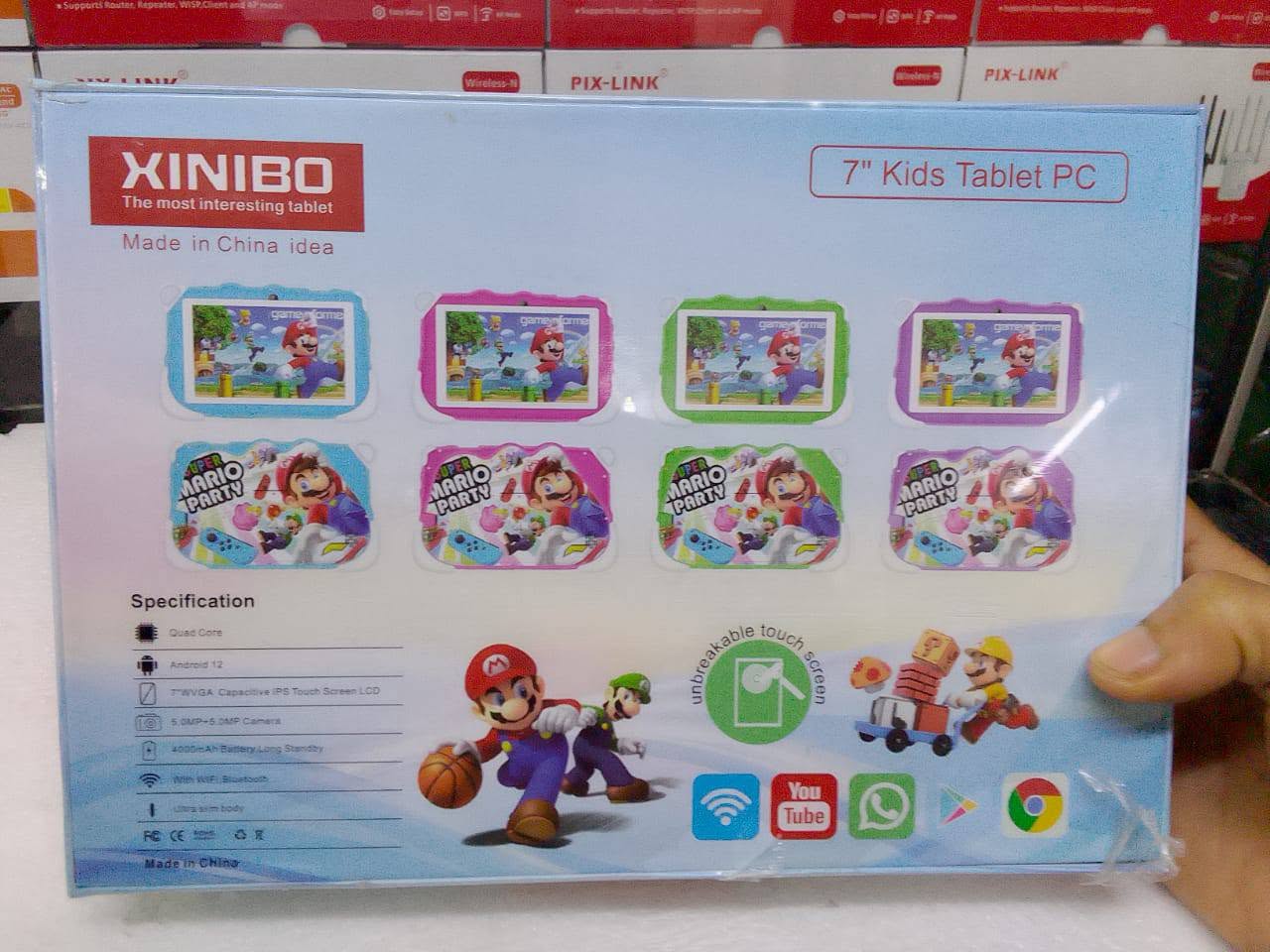 Tablette Enfant Xinibo M99 7 Pouces 2 SIM + Wi-Fi 8GB + 256 GB Coque Renforcée – Image 5