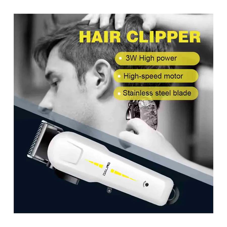 Tondeuse Professionnelle DALING Rechargeable Sans Fil Coupe Cheveux Barbe – Image 3
