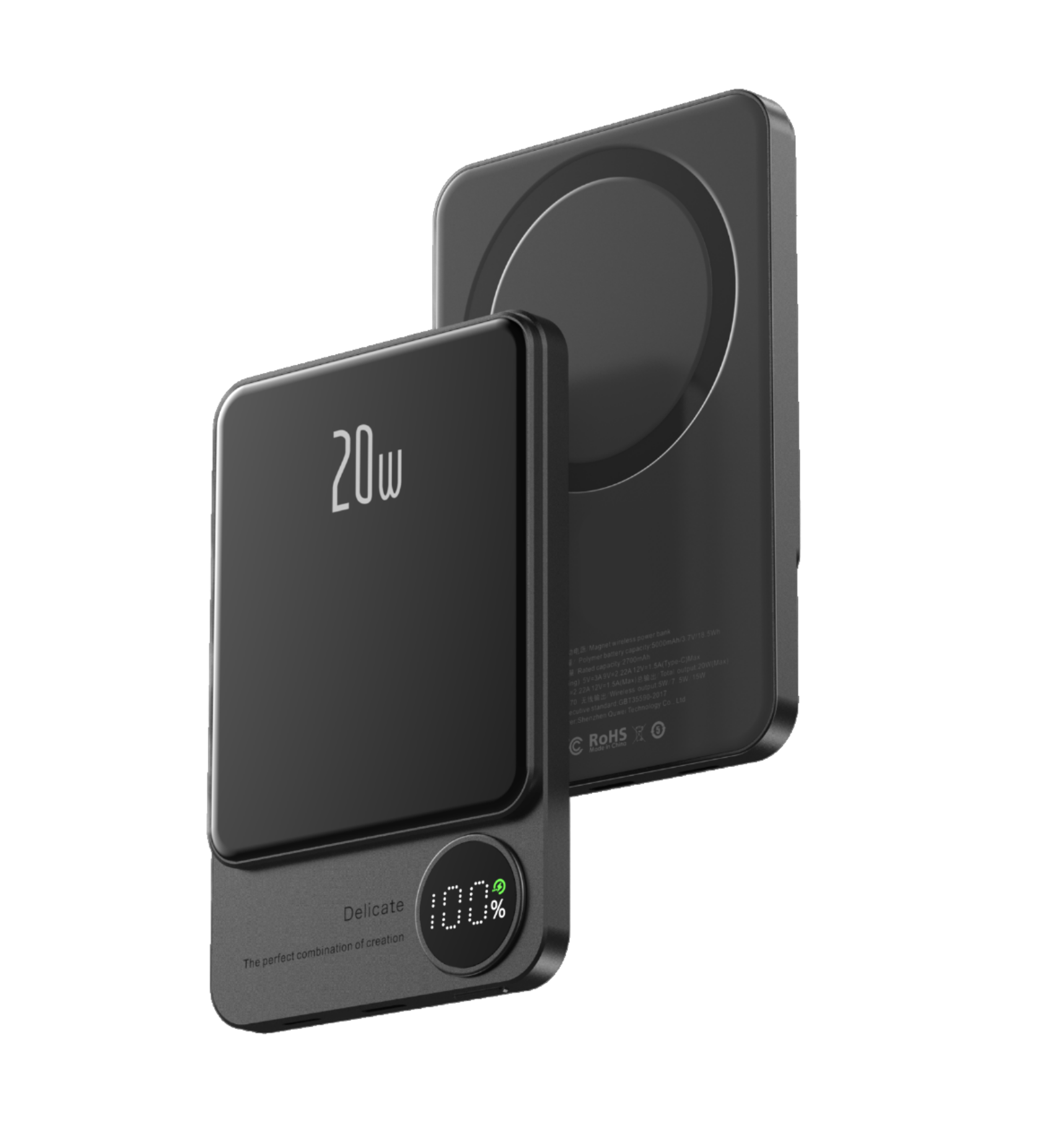 Power Bank Magnétique 10000mAh PD 22.5W Charge Rapide – Image 3