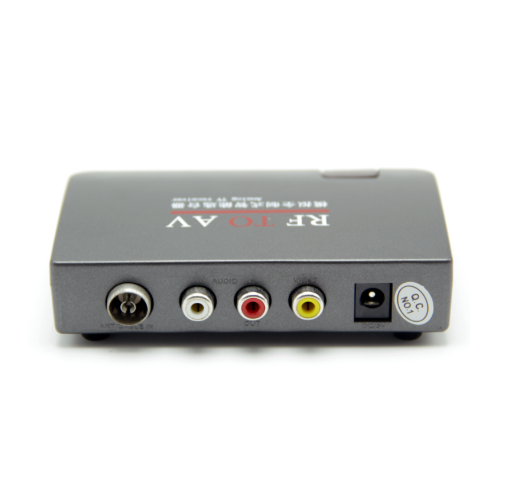 Convertisseur AV vers RF Modulateur Signal Vidéo Vers TV Antenne Coaxial - Installation