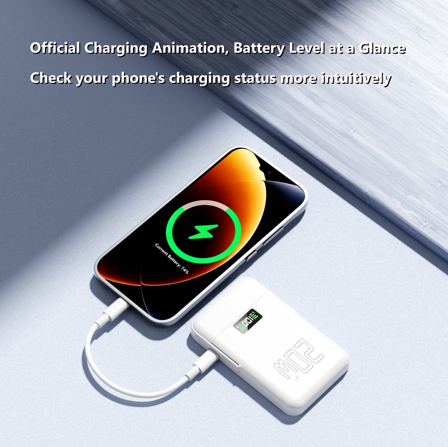 Écouteurs NEEXXT Q96 TWS Mini Power Bank Intégré Forte Adsorption – Image 3