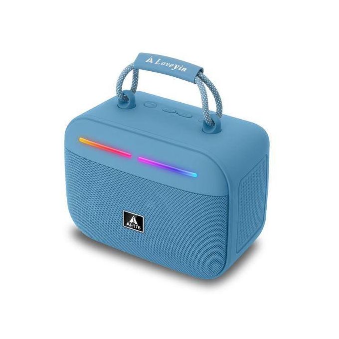 Enceinte Bluetooth Loveyin Ai-176 10W RGB LED 1800mAh Portative – Image 2