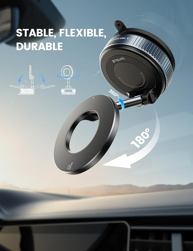 Support Téléphone UltraProlink Fixation Magnétique Universelle 360° pour Tous Vos Téléphones – Image 5