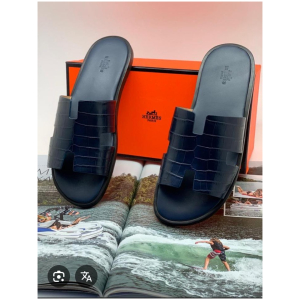 Babouches Hermès Originales Cuir Pointures 40 à 46