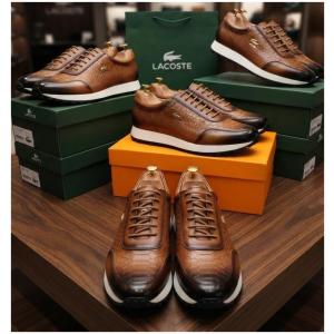 Lacoste Original Sneakers Homme Pointures 39 à 46 Baskets Mode