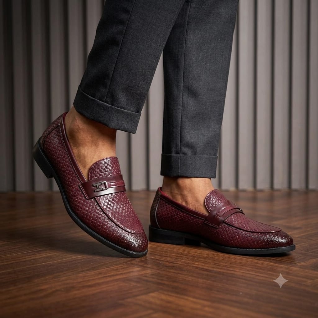 Chaussures hommes de qualité Cuir Texturé 39 à 46 – Image 2