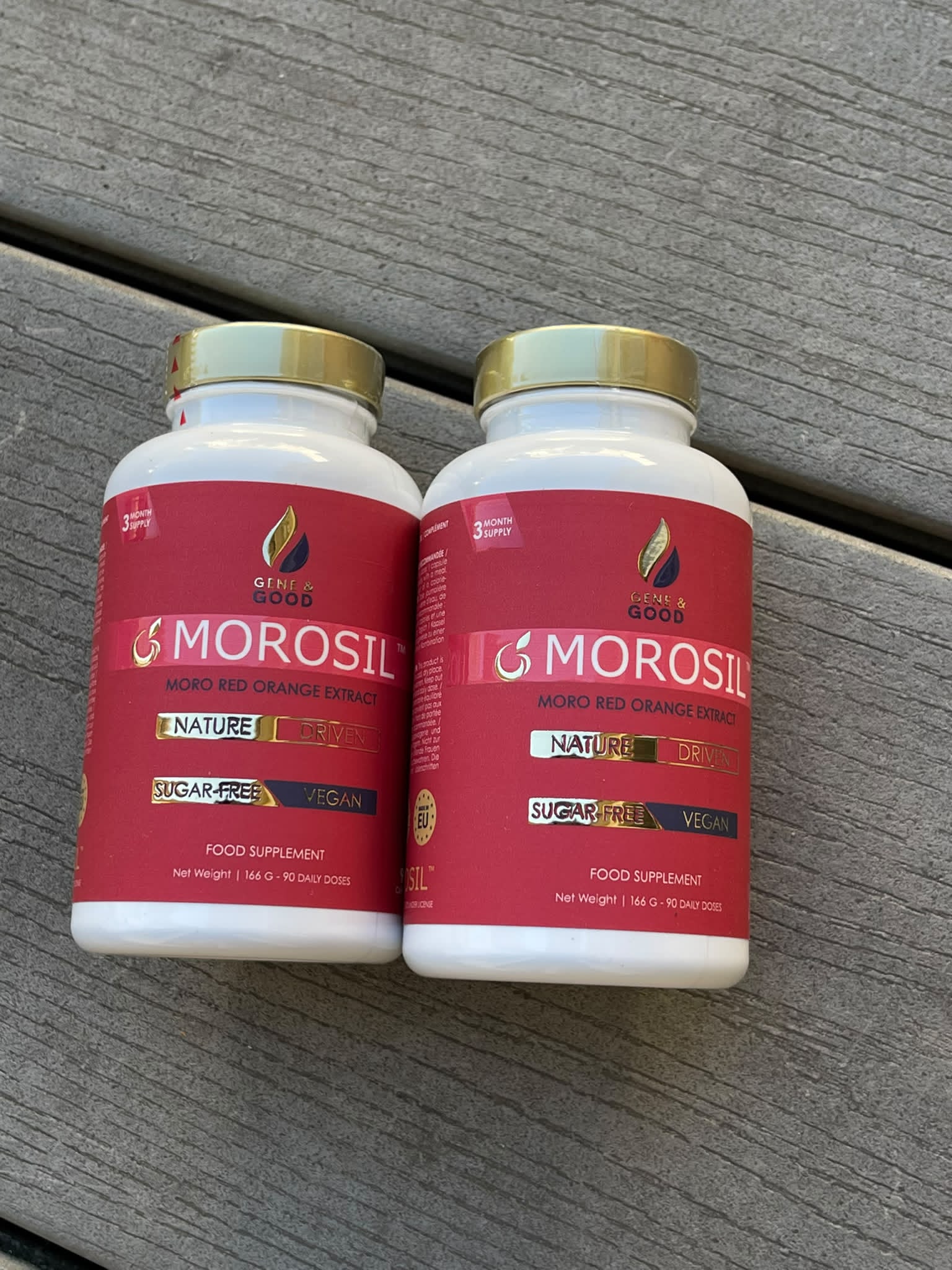 Gélules de Morosil 400mg Genesas Gods en gros plan