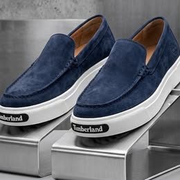 Timberland Loafer Nubuck Homme Marron Bleu Noir 40-46