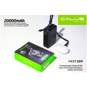 Power Bank Calus Fast209 20000mAh 22.5W Câble Intégré USB-C