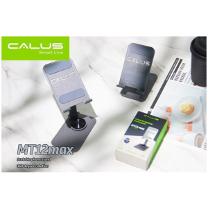 Support Téléphone Calus MT12 Métal Rotatif 360° Pliable Bureau