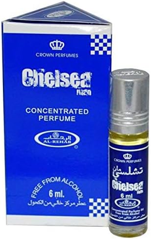 Parfum Al-Rehab Chelsea Man 6ml Roll-On Concentré Sans Alcool