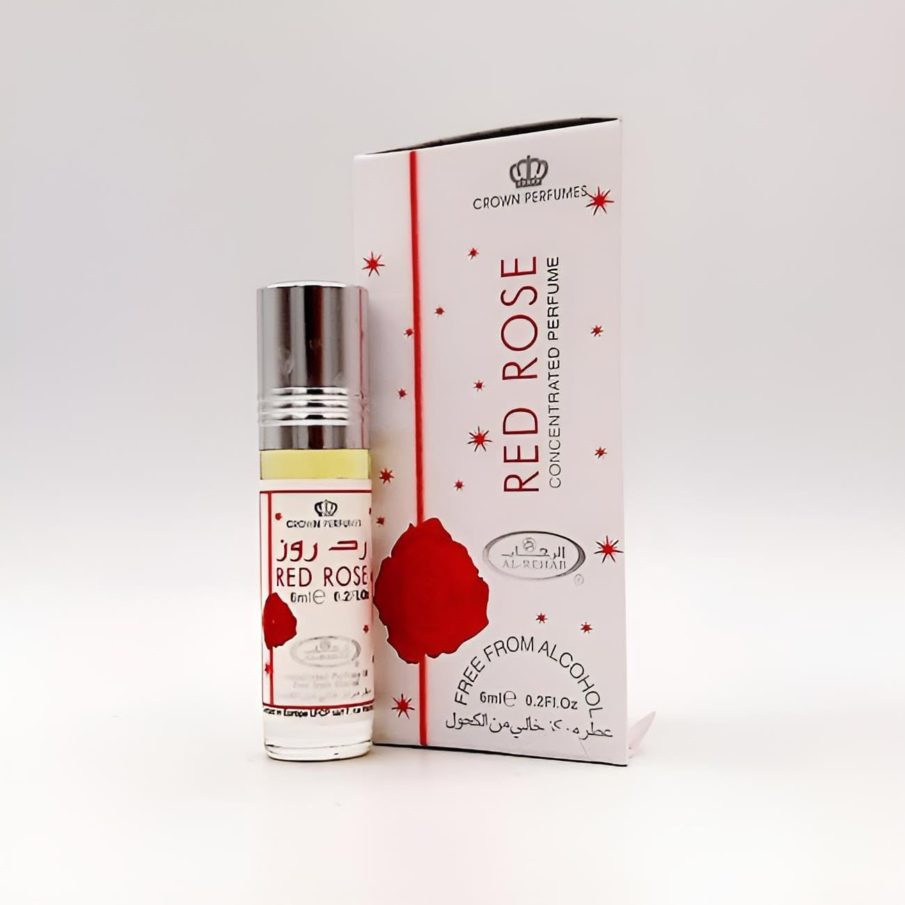 Parfum Al-Rehab Red Rose 6ml Roll-On Concentré Sans Alcool – Image 3
