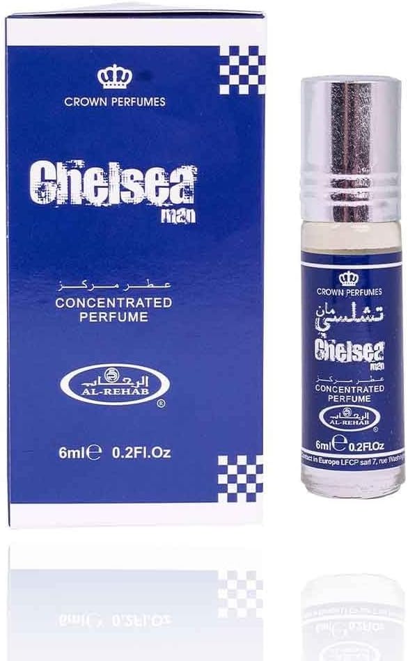 Parfum Al-Rehab Chelsea Man 6ml Roll-On Concentré Sans Alcool – Image 4