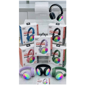 Casque Bluetooth HR-1 Stéréo RGB Lumineux Over-Ear