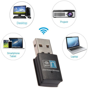 Adaptateur USB Wi-Fi Bluetooth 2-en-1 150 Mbps Nano Dongle