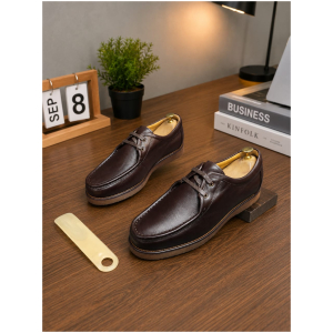 Oxford Derby Cuir Noir Homme Lacets Classique 40-46