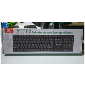 Clavier USB K1800 104 Touches Pleine Taille QWERTY Bureau