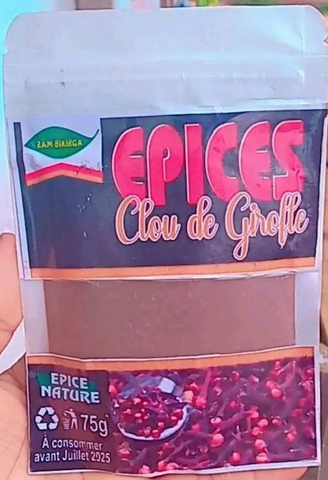 Clous de Girofle du Cameroun 75g Épice Naturelle Séchée