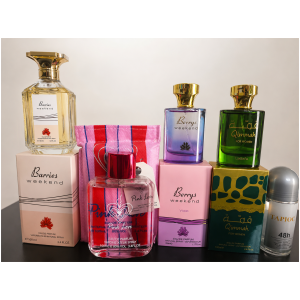 Pack Parfums Femme 5 Fragrances Barries Weekend Qimmah Pink Love