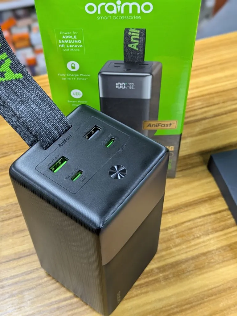 Power Bank Oraimo PowerJet 501 50000mAh 85W Charge Rapide Ordinateur Portable – Image 3