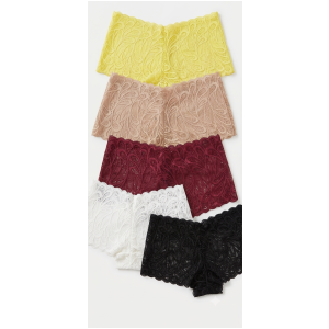 Lot de Caleçons Femme Dentelle Stretch Confortable XXL XL L