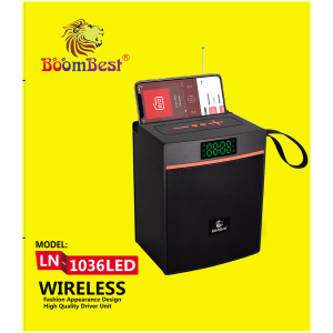 Enceinte Bluetooth BoomBest LN-1036 Super Bass FM USB TF