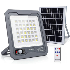 Projecteur Solaire LED Split ZB-T105 Télécommande et Panneau solaire Étanches
