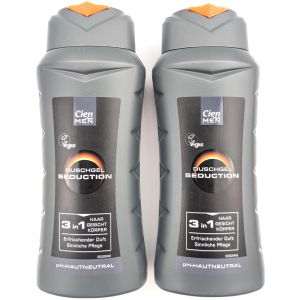 Gel Douche Cien Men Seduction 3-en-1 400ml Vegan