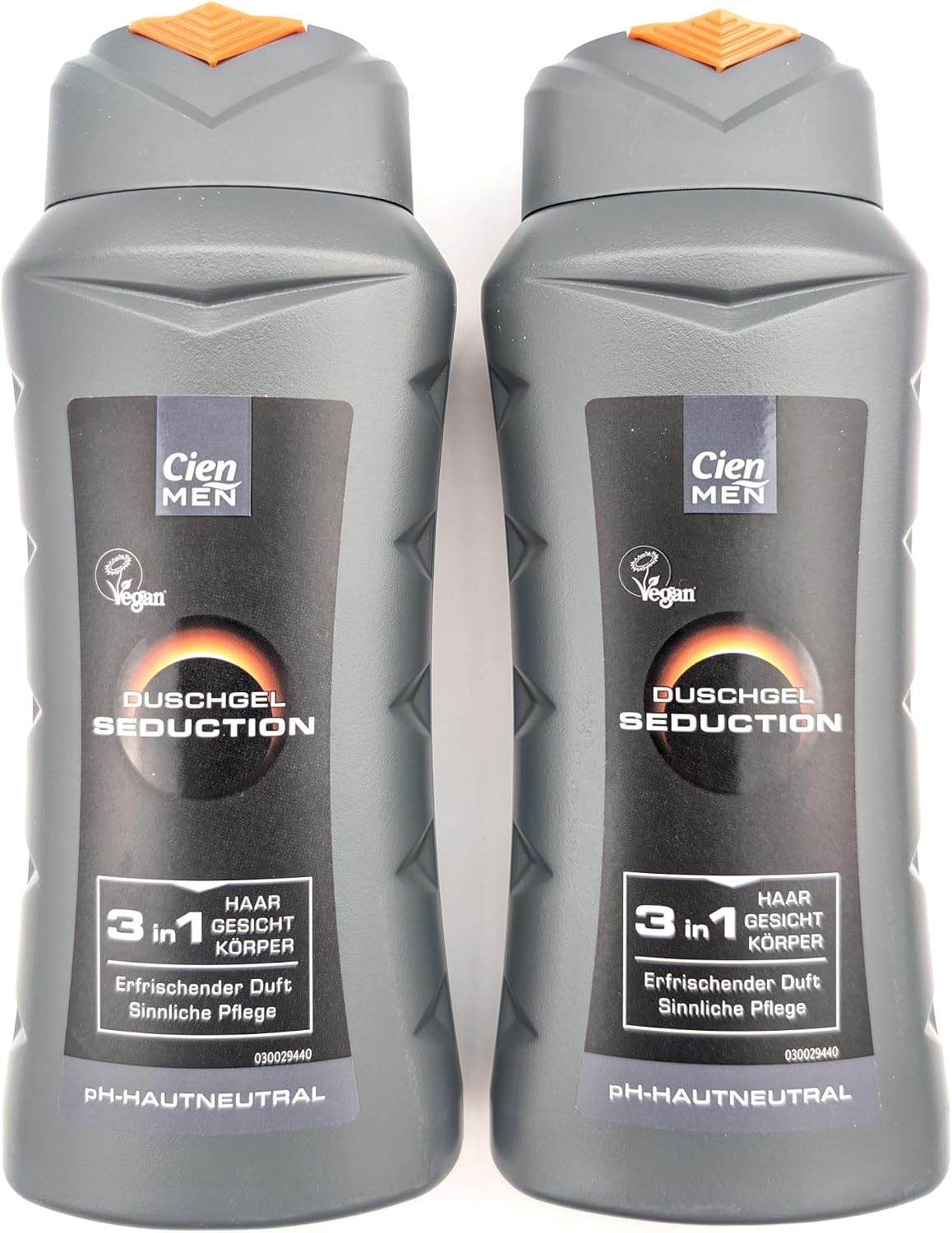 Gel Douche Cien Men Seduction 3-en-1 400ml Vegan