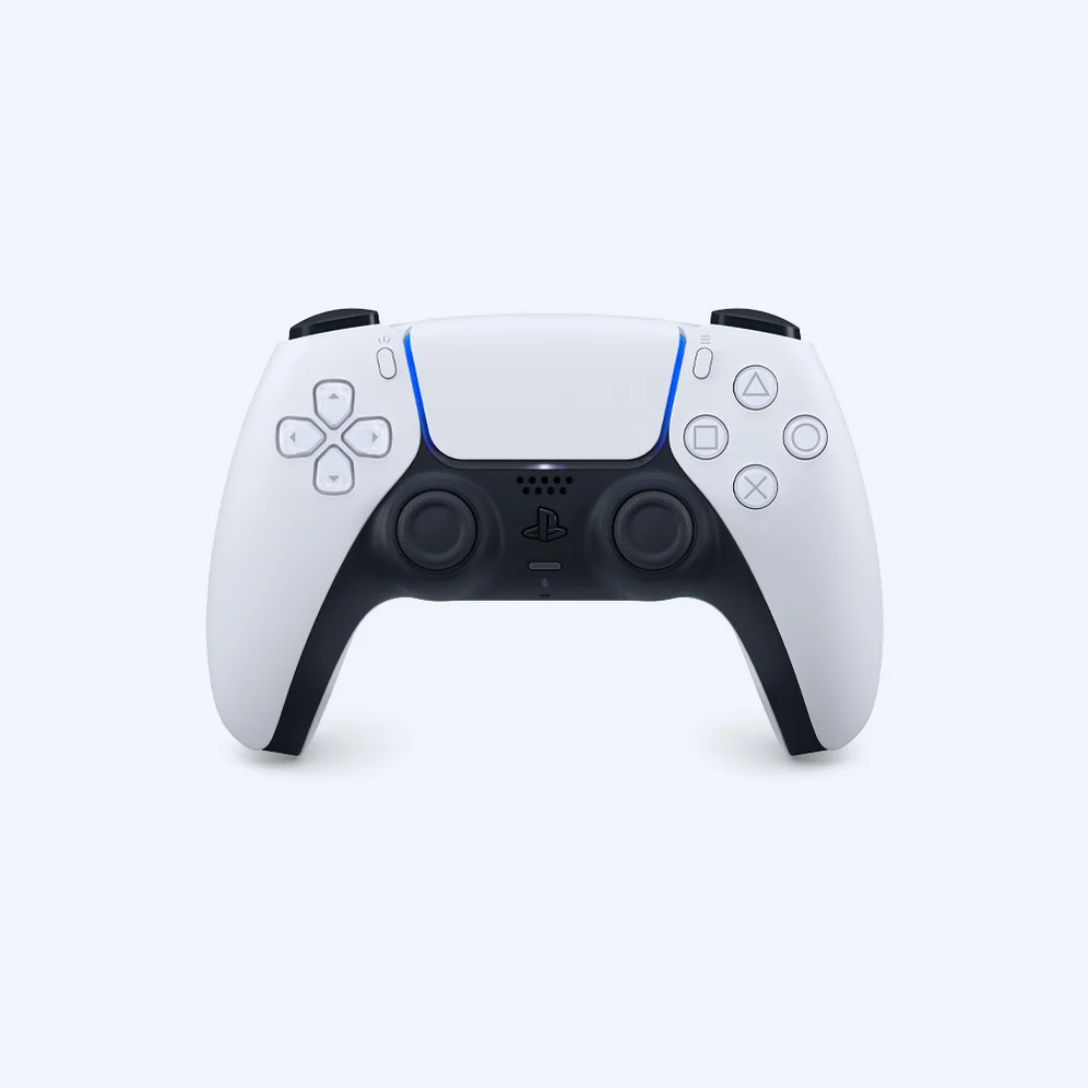 Manette Sony PS5 DualSense Sans Fil Blanche et Noire – Image 2