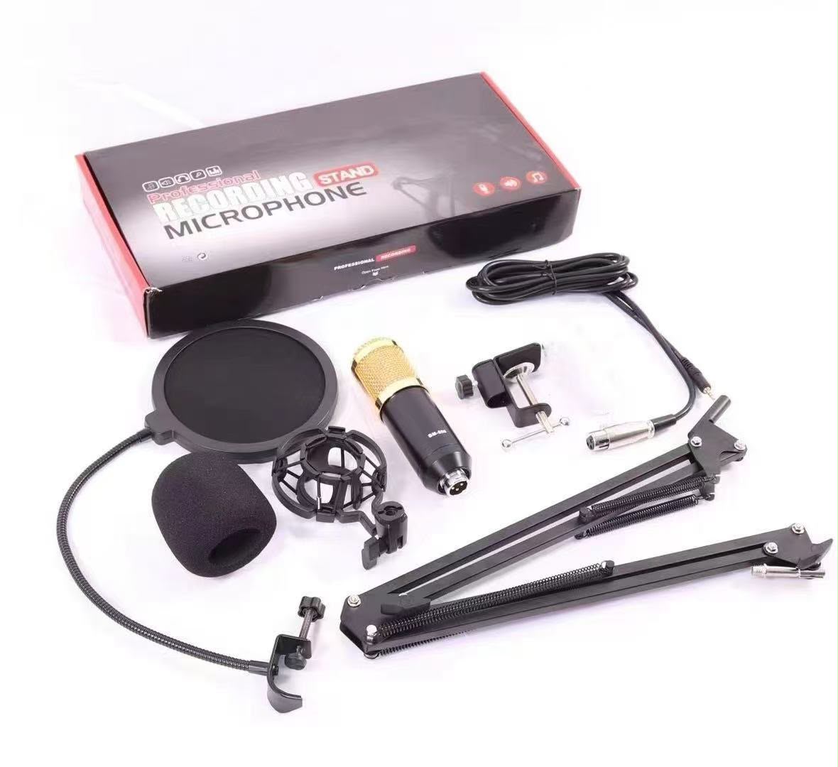 Microphone Condensateur BM-800 Kit Enregistrement Studio Bras Articulé – Image 2