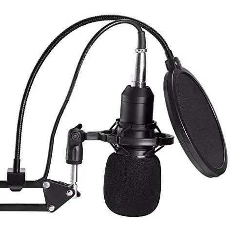 Microphone Condensateur BM-800 Kit Enregistrement Studio Bras Articulé – Image 5