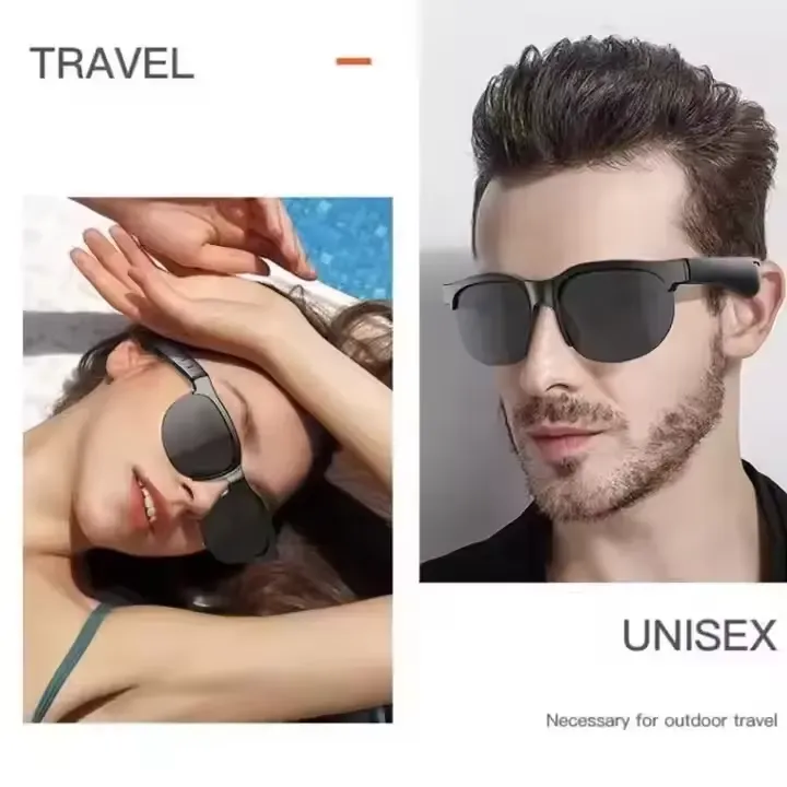 Lunettes Audio Bluetooth XG88 Polarized Noir Open-Ear – Image 2