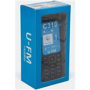 Téléphone Portable U-FM C310 2G Double SIM Radio FM Bleu